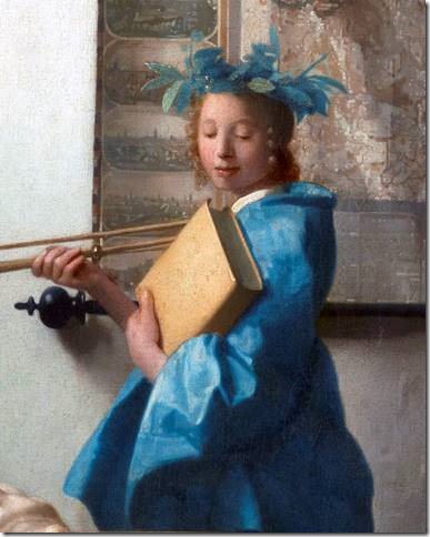 Clio, Muse de l'Histoire par Vermeer