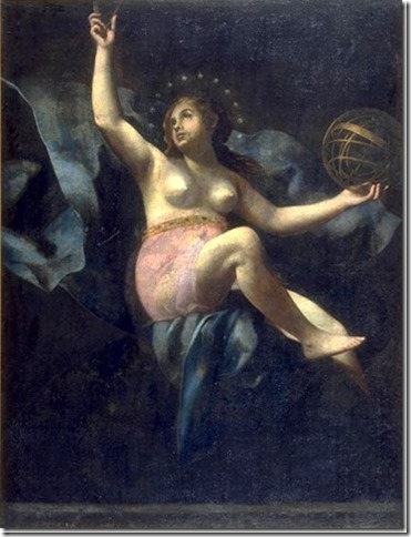 Uranie, Muse de l'Astronomie et de l'Astrologie par Giovanni Baglione