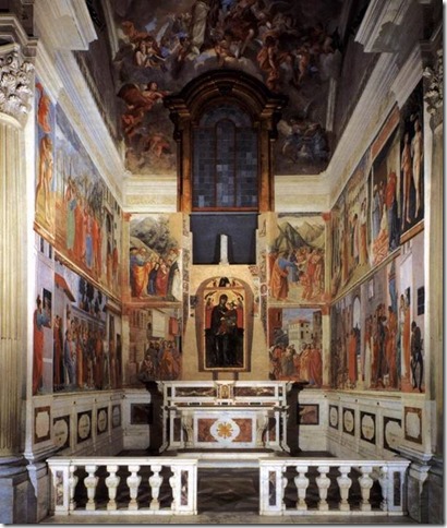 Chapelle Brancacci de l’église Santa Maria del Carmine à Florence