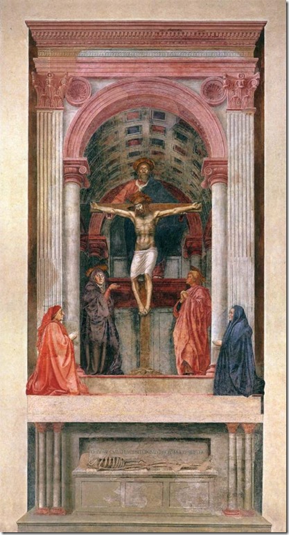 La Trinité, Masaccio, Santa Maria Novella, Florence