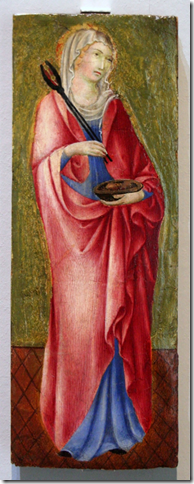 Sainte Agathe par Duccio
