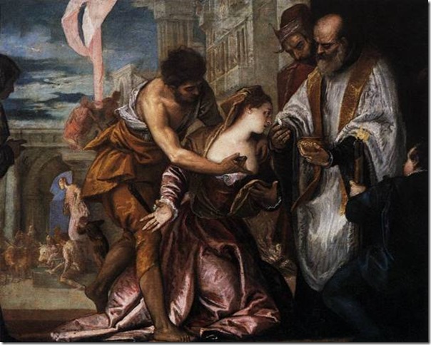 Martyre et communion de Sainte Lucie, Véronèse, National Gallery of Art de Washington